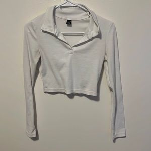 Long Sleeve Crop Top